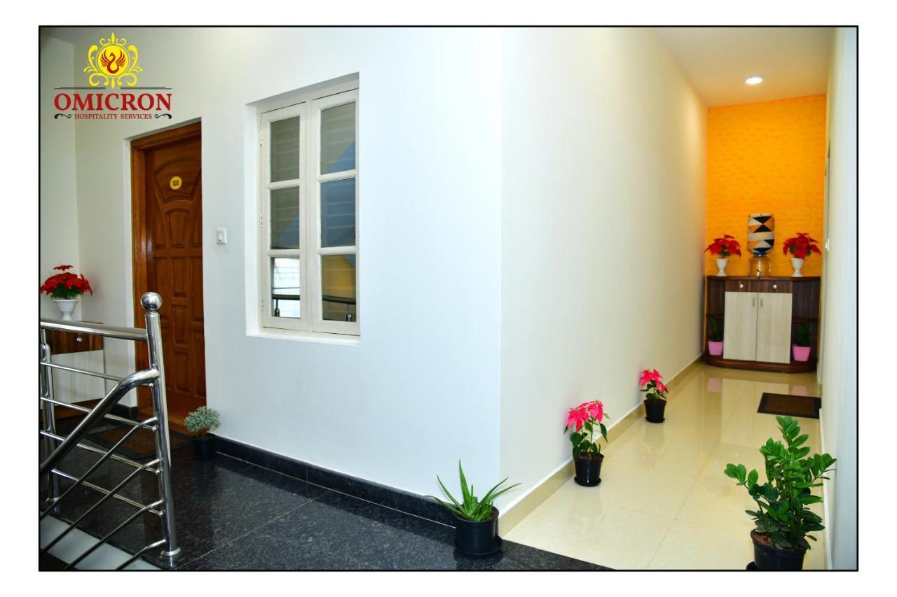 Hotel Omicron 1 Bhk Studio Room バンガロール エクステリア 写真